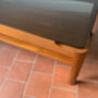 Mid Century Solid Teak Coffee Table By Myer, thumbnail 10 of 12