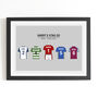 Personalised Football Stag Do Print, thumbnail 1 of 5