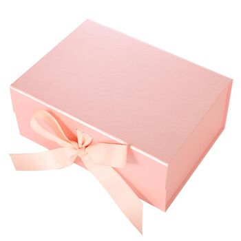 Personalised Luxury A5 Blush Pink Gift Box, 2 of 8