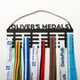 Personalised Medal Display Board Black, thumbnail 9 of 9