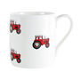 Tractor Illustration Fine Bone China Mug, thumbnail 2 of 3