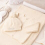 Unisex Baby Bubble Cream Knitted Gift Box, thumbnail 1 of 12