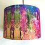 Artist Handmade Lampshade Into The Woods, thumbnail 3 of 6