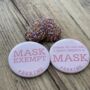 Mask Exempt Badge. Badge Instead Of Mask, thumbnail 3 of 5