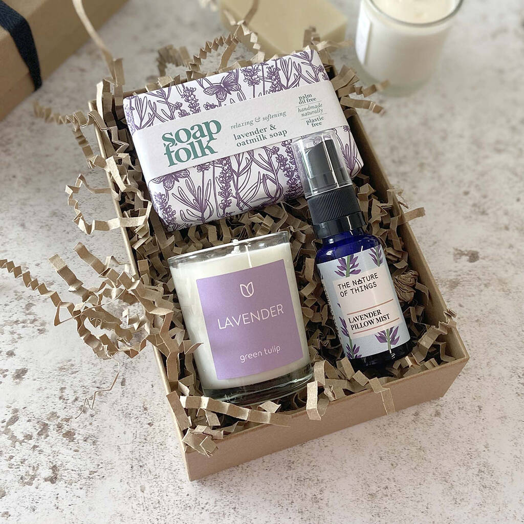 Lavender Natural Gift Set, 1 of 9