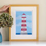 Personalised Lighthouse Family Print, thumbnail 2 of 5