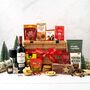 Artisan Christmas Wicker Hamper, thumbnail 1 of 3
