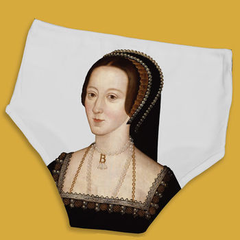 Anne Boleyn Tudor Portrait Pants, 4 of 6
