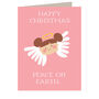 Mini Angel Christmas Card, thumbnail 2 of 5
