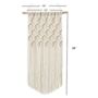 Pack Of Three Storm Macrame Wall Hanging Tapestry, thumbnail 2 of 6