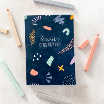 Personalised Daily Planner | Abstract Shapes, 5 of 6