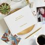 Personalised Gold Foiled Retirement Memory Book, thumbnail 8 of 10