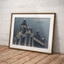 Liver Building Liverpool Travel Poster Art Print, thumbnail 5 of 8