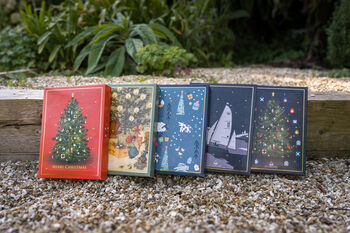 Christmas Truffle Advent Calendar Salcombe Yawl, 4 of 4