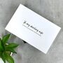 Personalised White Wooden Jewellery Box, thumbnail 1 of 6