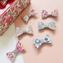 Liberty Of London Hair Bow On Alligator Clip, thumbnail 2 of 6