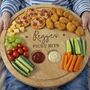 Personalised Wooden ‘Picky Bits’ Sharing Board With Dippy Sections, thumbnail 1 of 4