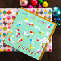 Christmas Lights Greetings Card, thumbnail 1 of 4