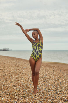 Leopard Print Swimsuit, 2 of 4