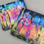 Colourful Abstract Woods Placemats X Two, thumbnail 4 of 9