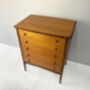 Mid Century Alfred Cox Style 1960’s Chest Of Drawers, thumbnail 2 of 11