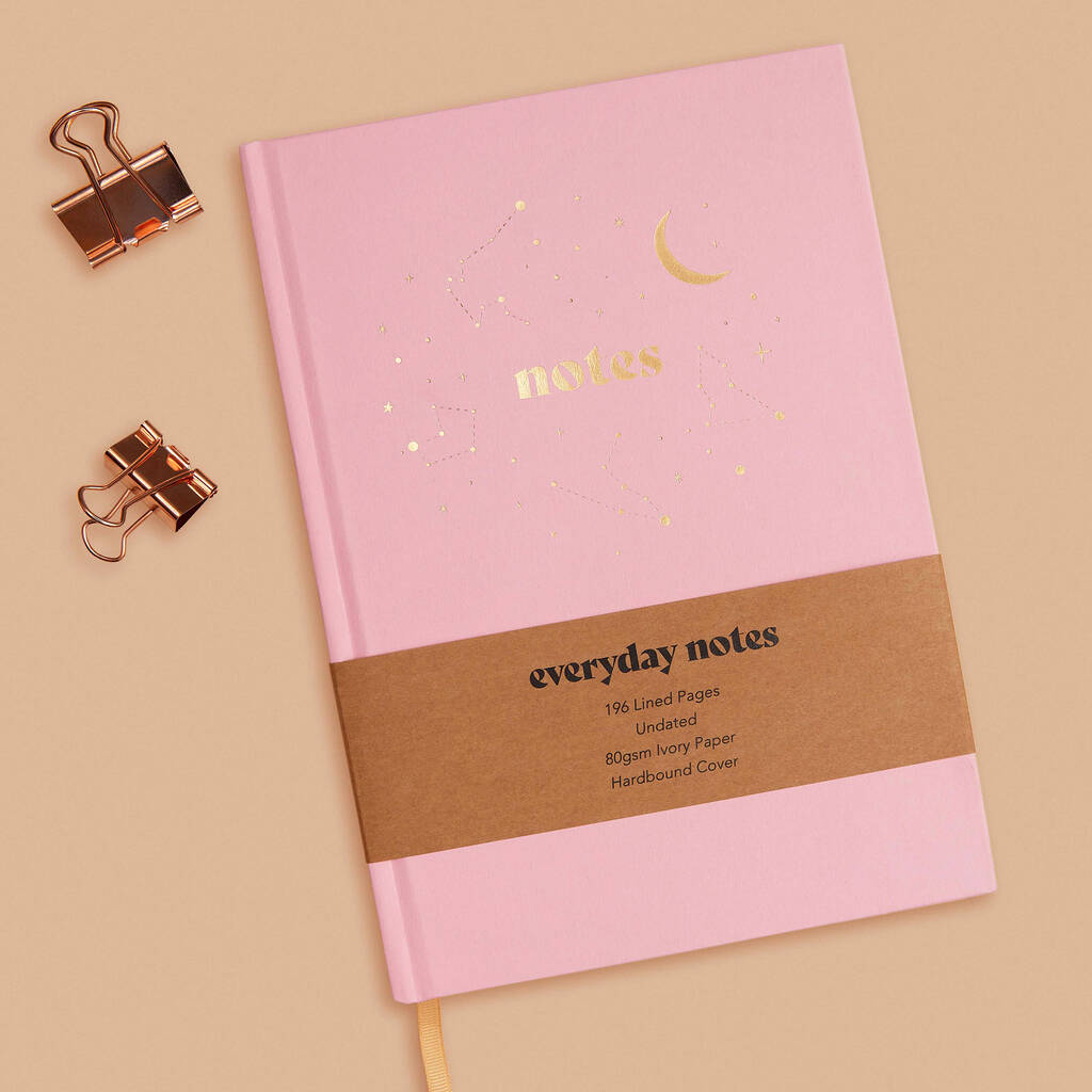 Personalised Constellation Lined Notebook By Betterday Studio ...