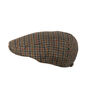Tweed Cap Houndstooth Petrol/Rust, thumbnail 3 of 4