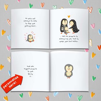 Personalised 'Promises To You' Book For Son Or Daughter, 9 of 11