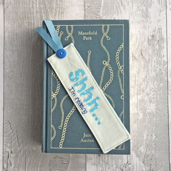 Personalised 'Shhh… I'm Reading' Bookmark, 10 of 11