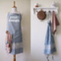 Personalised Pure Cotton Kitchen Apron, thumbnail 4 of 12