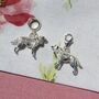 Cocker Spaniel Charm Sterling Silver, thumbnail 2 of 8