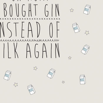 Illustrated Gin Print, 4 of 6