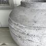 Grey Distressed Stone Effect Urn Vase, thumbnail 3 of 3