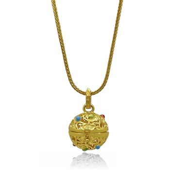 Windsor Scent Sphere Pendant Necklace, 2 of 5