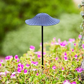 Recycled Metal Mushroom Garden Stake, 2 of 12