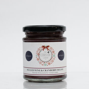 Mulled Wine And Cranberry Relish With Polgoon Vineyard *Limited Edition*, 2 of 4