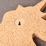 Personalised Unicorn Cork Pin Board, thumbnail 4 of 5