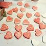 Handmade Pottery Hearts Personalised Frame, thumbnail 3 of 3
