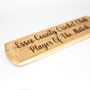 Personalised Cricket Bat Mini With Optional Stand, thumbnail 2 of 8