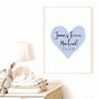 Personalised New Baby Girl Or Boy Print, thumbnail 1 of 4