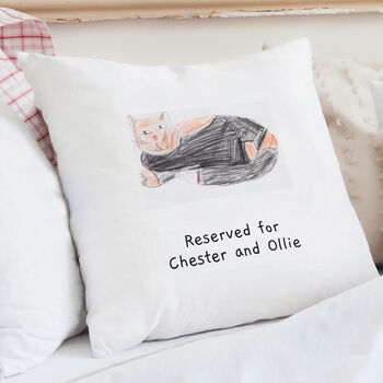 Personalised Photo Cushion Gifts Child's Drawing, 8 of 10
