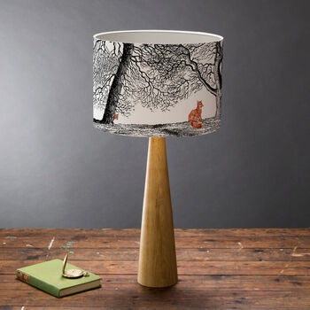 'Into The Woods' Fox Lampshade, 3 of 8