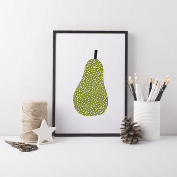Kitchen Art, Pear Print, 2 of 4