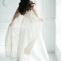 Silver Sequined Kimono | Sparkly Wedding Dress Cover, thumbnail 12 of 12