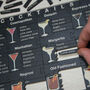 Cocktails Wooden Jigsaw Puzzle, thumbnail 1 of 5