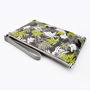 All Over Leaf Leather Clutch Bag, thumbnail 1 of 4