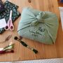 'Stitch And Pass Me On' Fabric Gift Wrap, thumbnail 6 of 12