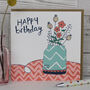 Pack Of Four Female Birthday Greetings Cards, thumbnail 1 of 4