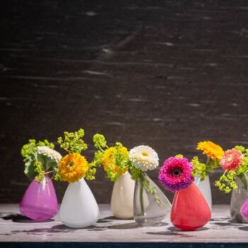 Tumbling Vase H12 D10 Cm Violet, 9 of 9