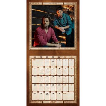 Official Supernatural 2025 Personalised Calendar, 2 of 4